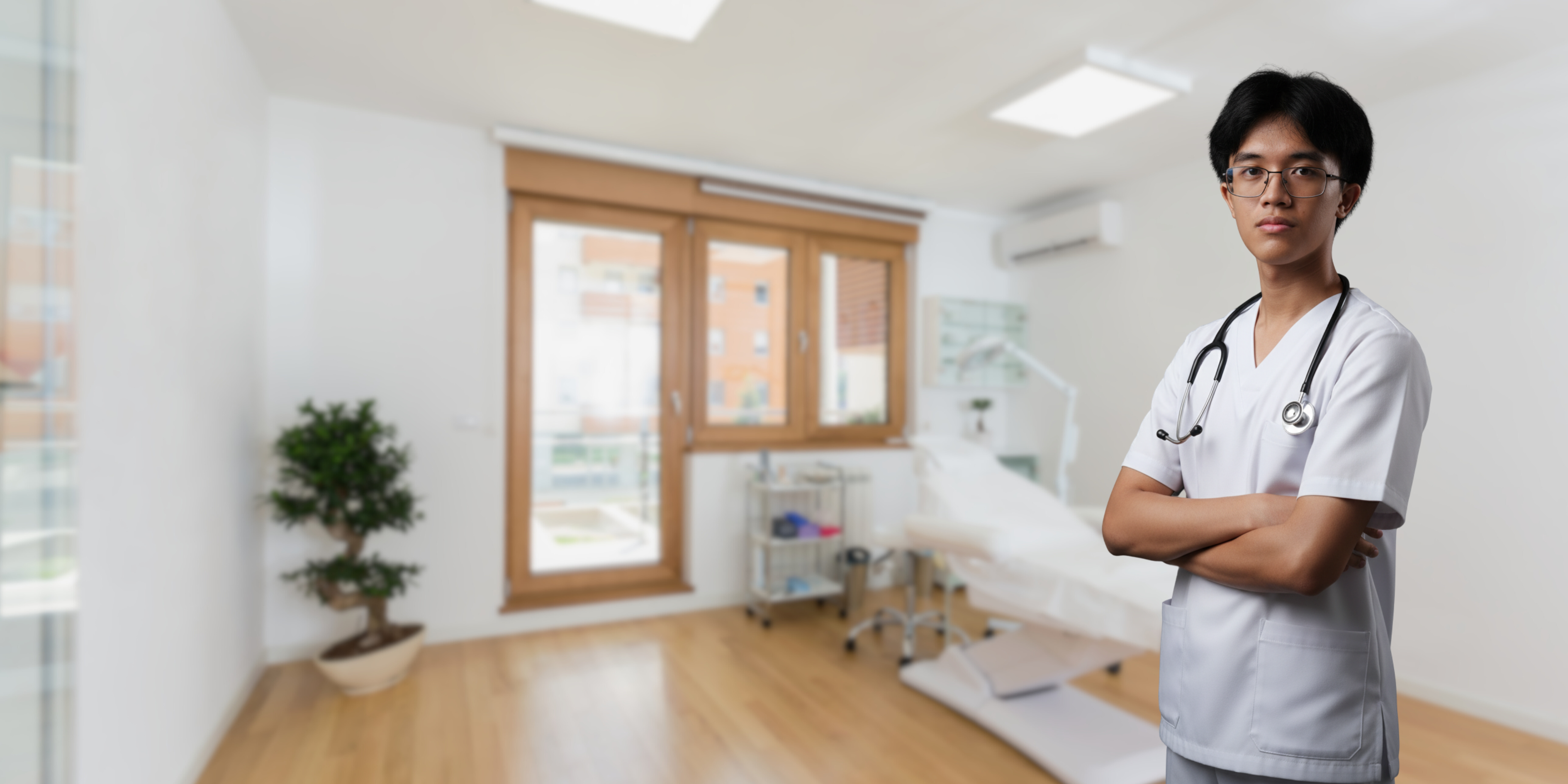 Modern clinic interior
